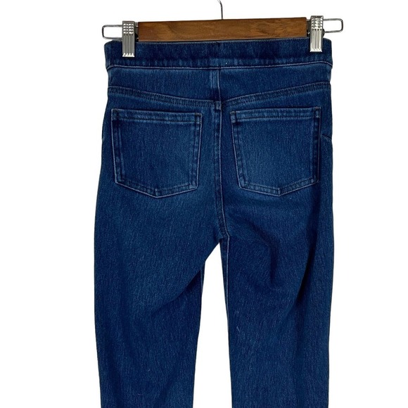 SPANX MEDIUM WASH PULL-ON SHAPING STRETCH SKINNY JEANS BLUE WOMEN'S‎ SIZE XS - Picture 5 of 11